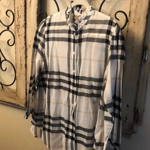 Ladies size 12 Burberry shirt